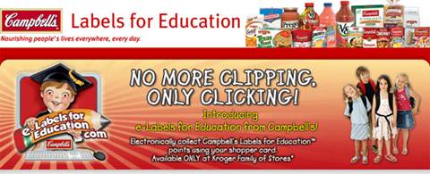 campbells labels for education